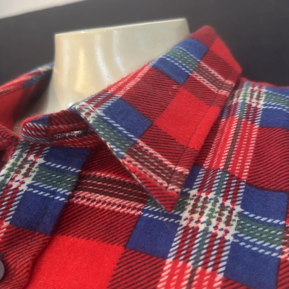 Vintage Chandler NWT Flannel Plaid Shirt XL